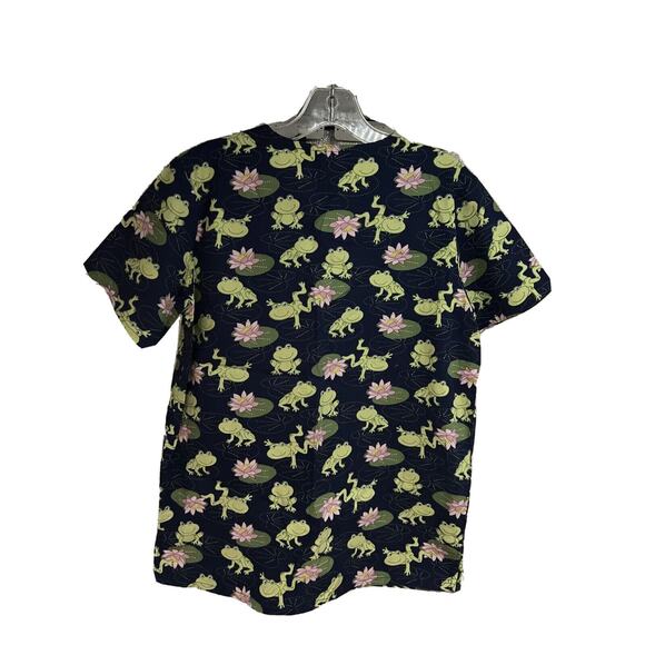 Lot of 6 Womens Uniform Medical Pullover Scrub Tops Shirts XS Pockets Cotton - Picture 2 of 12